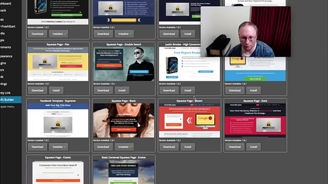WP Profit Builder Review & Demo [Shorter Version]
