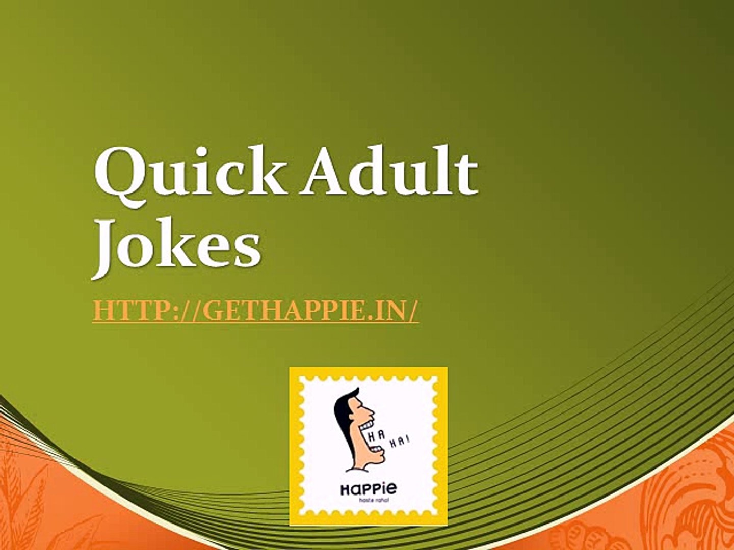 Quick Adult Jokes