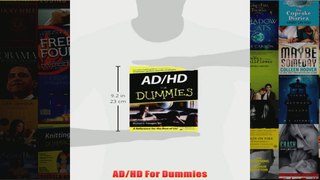 Download PDF  ADHD For Dummies FULL FREE