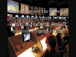 Descargar video: The Sports Betting Champ System Using My John Morrison Proven Sports Betting System