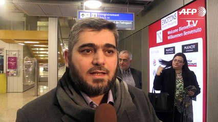 Syrie: le négociateur en chef de l'opposition à Genève