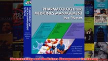 FREE PDF  Pharmacology and Medicines Management for Nurses FULL DOWNLOAD