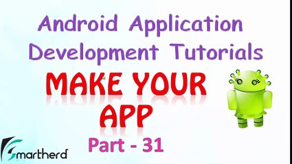 Eclipse Tutorial Android LOLLIPOP Application Development for Beginner  (62)