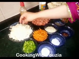 Sausage (Hot Dog)  Noodles with Vegetables - Maggi   ( Cooking With Fouzia )