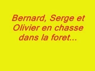 Gilbert et Serge en vacances.