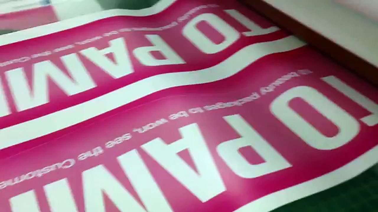plastic corflute signs