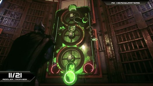 Batman: Arkham Knight Headquarters All Riddler Trophies - video dailymotion