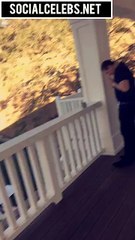 01 Feb 2016 - Calvin Harris on Snapchat - Theo's voice in the background