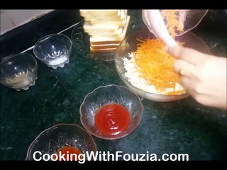 Vegetable Chicken Sandwich ( Cooking With Fouzia )
