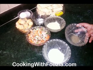 White Creamy Maggi Noodles with mix Vegetable ( Cooking With Fouzia )