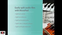 How to Split Audio Files into Tracks or Smaller Segments with WavePad