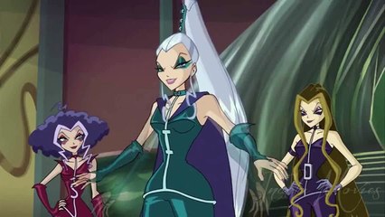 Winx Clu season 6:Trix Dark Witc Transformation! (HD)