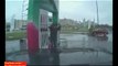 NEW Crazy Russian Petrol Station Assistant doing Crazy Kung Fu !!! Epic.Watch Only in Russia 2013