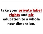 Private Label Rights PLR Ebooks, Software, And Other Private Label Rights Content