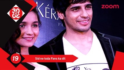 Sidharth Malhotra breaks his fans heart - Bollywood News - #TMT