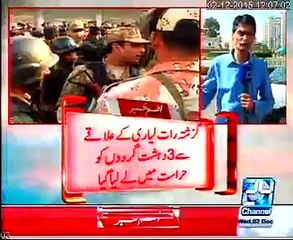 SSU Commandos in action during raids in different areas - case of military van attack