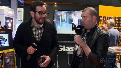 Watch Us Hit This Unbreakable Phone Screen with a Hammer - CES 2016