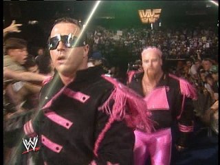WWF SummerSlam 1990 - The Hart Foundation Vs. Demolition