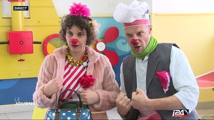 Yaël Boon se joint aux clowns pour faire rire les enfants malades