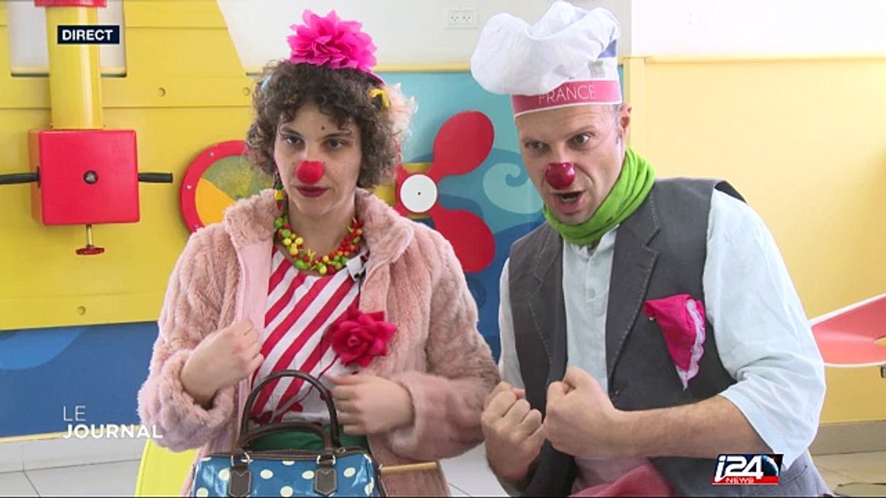 Yaël Boon se joint aux clowns pour faire rire les enfants malades