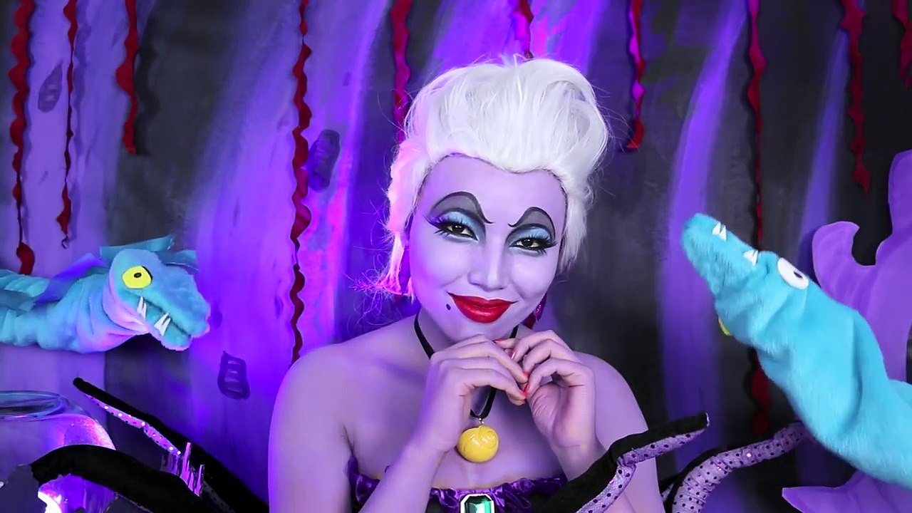 Disneys URSULA Makeup Tutorial [HD, 720p]