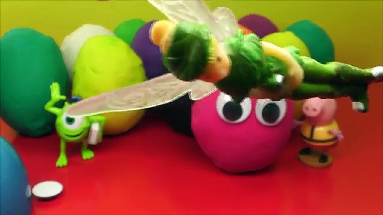 Oeuf Surprise Disney Peppa Pig Mickey Thomas & Friends Cars 2