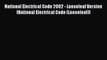 National Electrical Code 2002 - Looseleaf Version (National Electrical Code (Looseleaf))  Read
