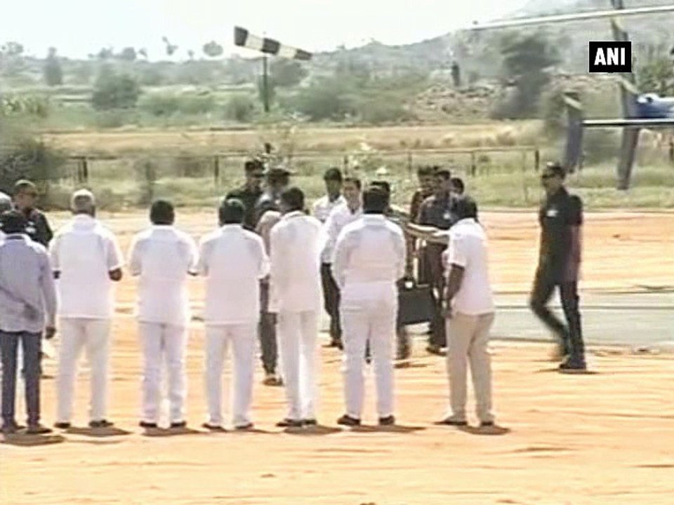 10 years of MNREGA: Rahul meet AP villagers