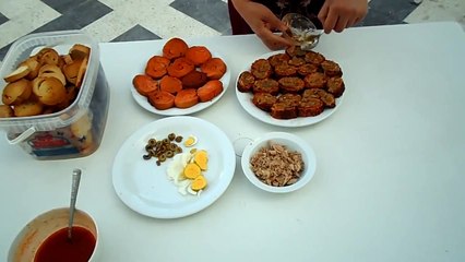 سلاطة بلانكيت - المطبخ التونسي - Slatet Blankit - Cuisine Tunisienne