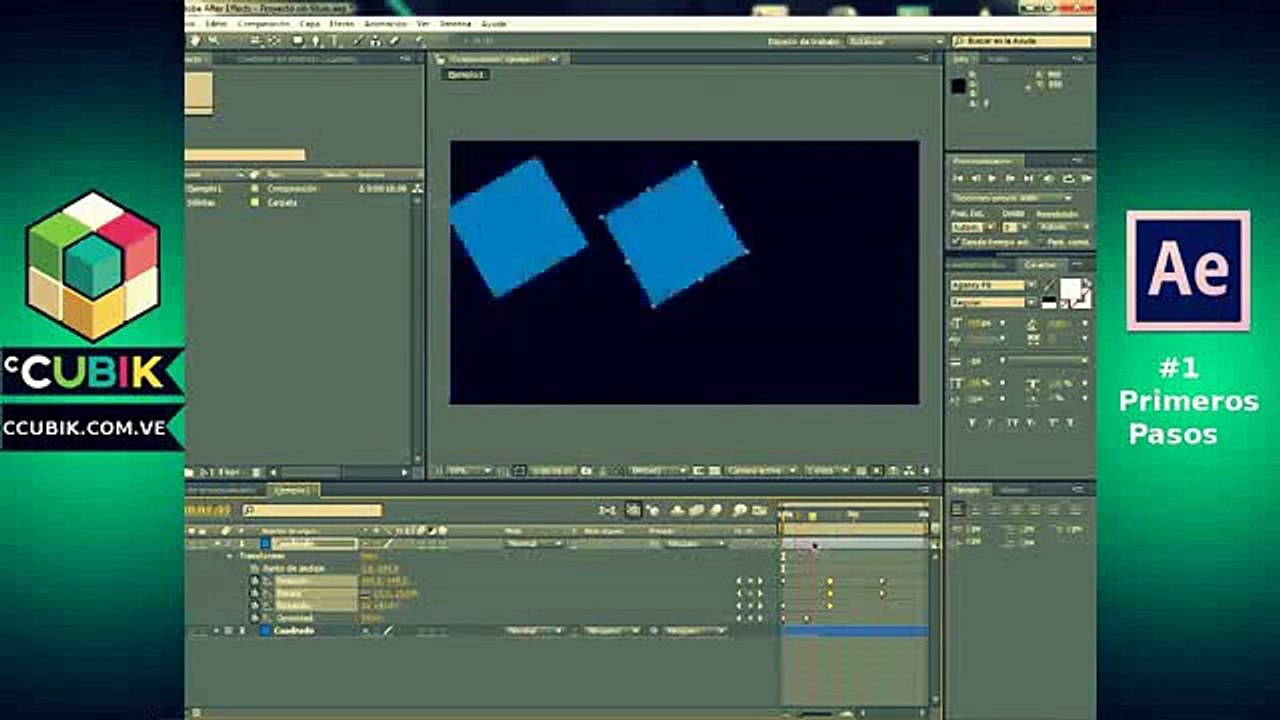 Adobe After Effects Tutorial Basic Clip5-7