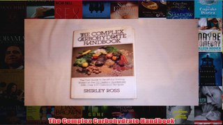 Download PDF  The Complex Carbohydrate Handbook FULL FREE