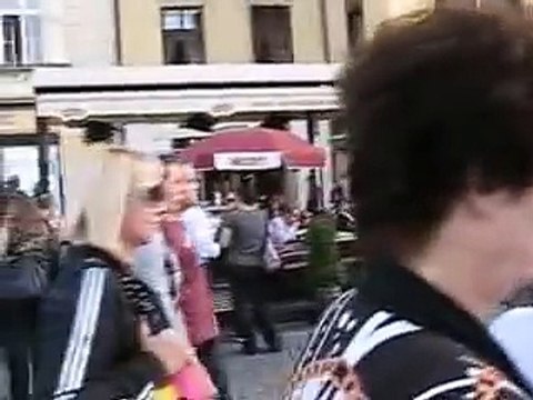 ЧЕХИЯ - ПРАГА - староместская площад - пражские куранты - шествие 12 апостолов