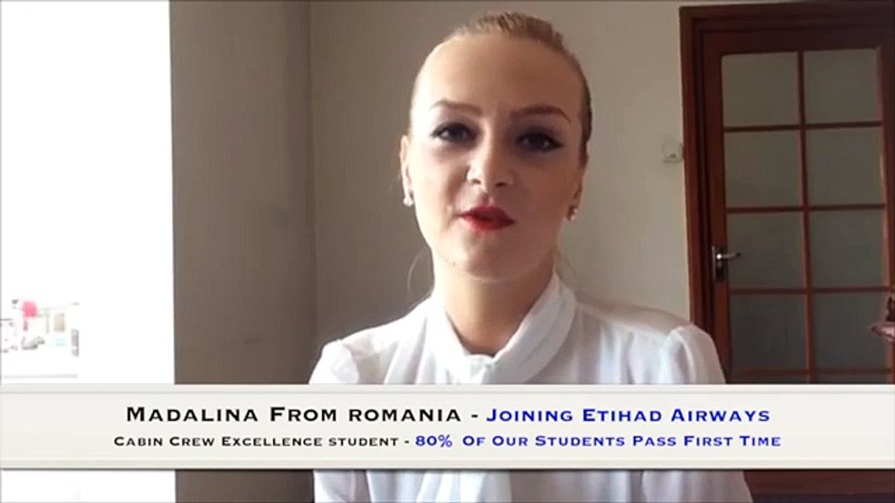 Madalina - Passing Her Cabin Crew Interview