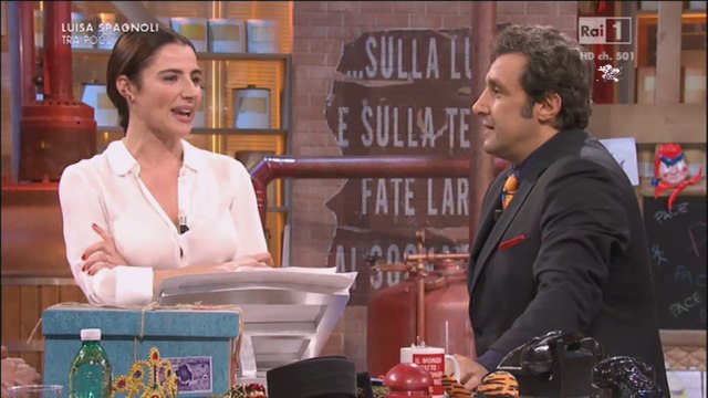 Luisa Ranieri ospite di Flavio Insinna ad Affari Tuoi