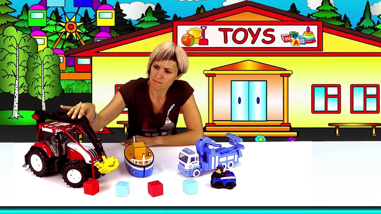 Masha & The Clown: HELP Peppa Pig & Ploop Fish Rescue Adventure! Childrens Cartoons