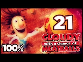 Cloudy With A Chance Of Meatballs Walkthrough Part 21 -- 100% (PS3, X360, Wii) ACT 6 [ENDING]