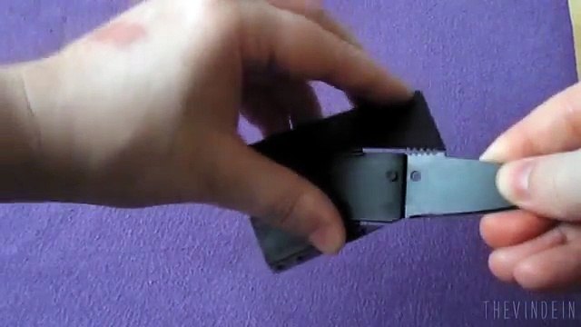 Stainless Steel Ultralight Folding Portable Credit Card Knife