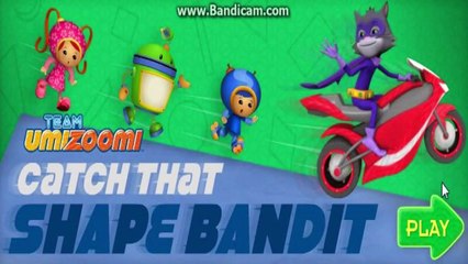 Team Umizoomi - Shape Bandit Game -Chat That - Umizoomi Games