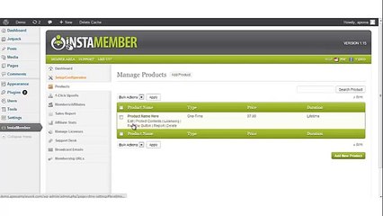 InstaMember | Setting up a Subscription Product