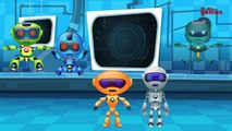 Five Little Robots | Nursery Rhymes For Kids And Childrens Song