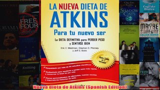 Download PDF  Nueva dieta de Atkins Spanish Edition FULL FREE