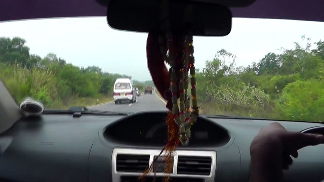 ШРИ ЛАНКА - ДИКИЙ СЛОН НА ДОРОГЕ