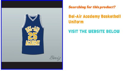 Bel-Air Academy Basketball Uniform