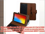 LG G Pad 8.0 V480 micro USB teclado FundaMama Mouth micro USB teclado (teclado QWERTY formato