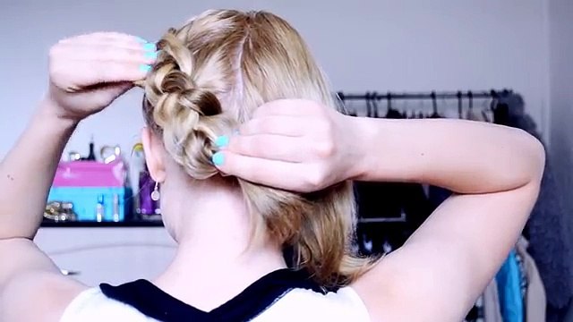 2 простых прически на каждый день (на короткие волосы)