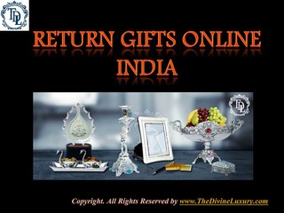 Return Gifts Online India