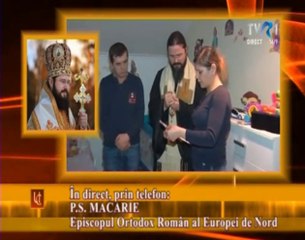 Episcop ortodox alaturi de familiile romanesti din Norvegia: PS MACARIE DRAGOI la Universul credintei