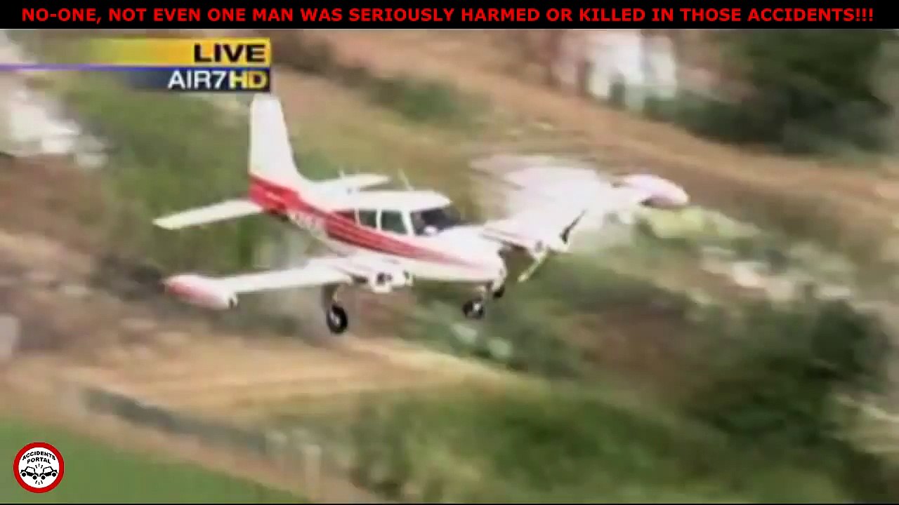 The scariest plane crashes ever caught on camera