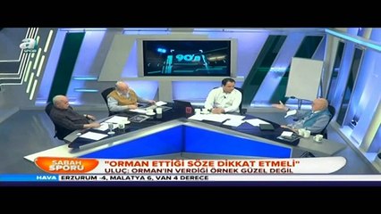 Hıncal Uluç: "Orman ettiği söze dikkat etmeli"