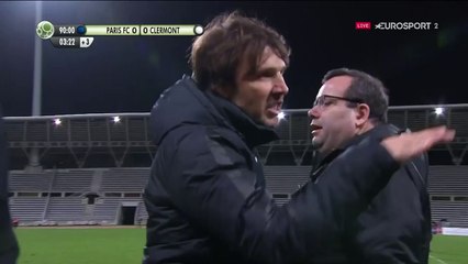 L'entraîneur du Paris FC dérape : " Cache-toi derrière une gonzesse, t'as raison " !